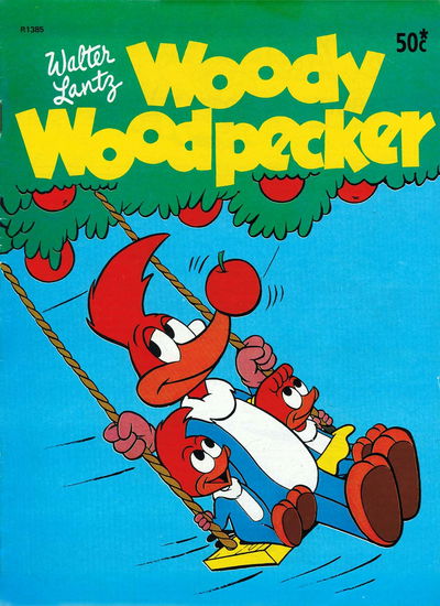 Walter Lantz Woody Woodpecker (Rosnock, 1983 series)  #R1385 (March 1983)