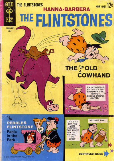 The Flintstones (Western, 1962 series) #12 (July 1963)
