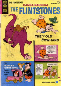 The Flintstones (Western, 1962 series)  #12 (July 1963) — The Too Old Cowhand