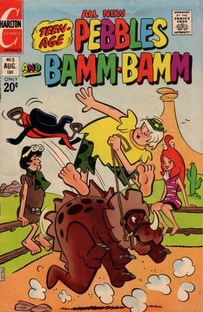 Pebbles And Bamm-Bamm (Charlton, 1972 series) #5 (August 1972)