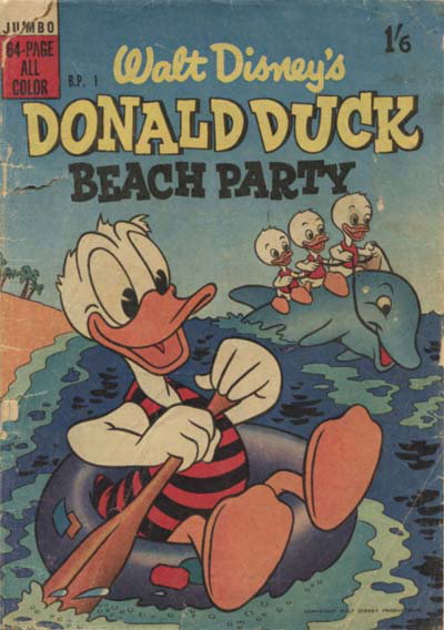 Walt Disney's Beach Party [BP series]  #B.P.1 (1956)