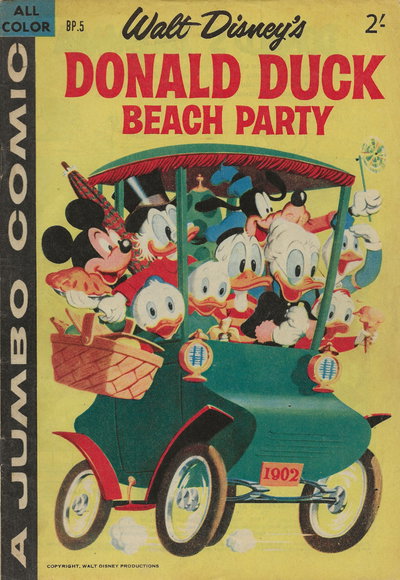Walt Disney's Beach Party [BP series]  #5 (1959)