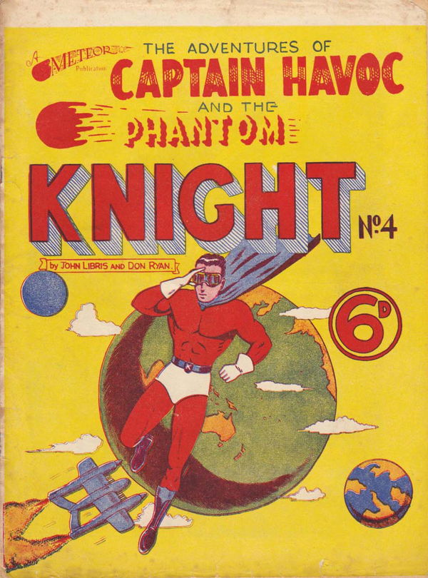 The Adventures of Captain Havoc and The Phantom Knight (Meteor, 1947 series) #4 ([1947?])