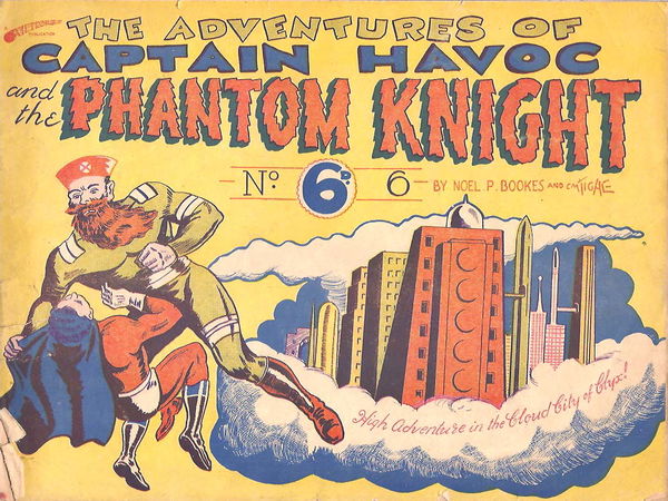 The Adventures of Captain Havoc and The Phantom Knight (Meteor, 1947 series) #6 ([1947?])