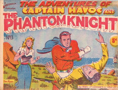 The Adventures of Captain Havoc and the Phantom Knight (W. C. Wedderspoon, 1949? series) #8 February 1950