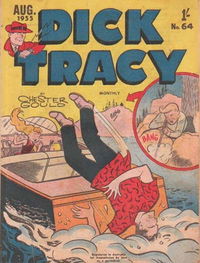 Dick Tracy Monthly (Illustrated, 1952 series) #64 [August 1955?]