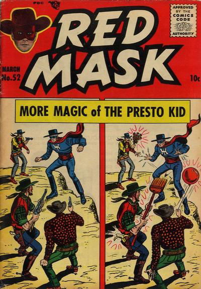 Red Mask (Magazine Enterprises, 1954 series) #52 February-March 1956