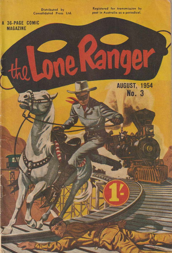 The Lone Ranger (Shakespeare Head, 1954 series) #3 (August 1954)