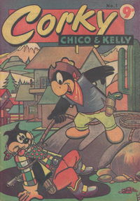 Corky Chico & Kelly (Apache, 1955 series) #1 [April 1955?]