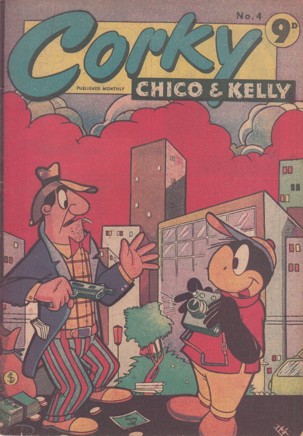 Corky Chico & Kelly (Apache, 1955 series) #4 ([July 1955?])