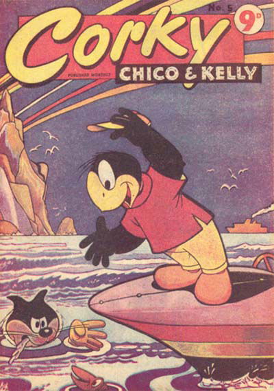 Corky Chico & Kelly (Apache, 1955 series) #5 ([August 1955?])