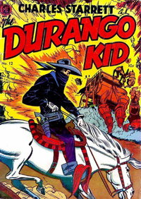 Charles Starrett as the Durango Kid (Magazine Enterprises, 1949 series)  #12 (August-September 1951)
