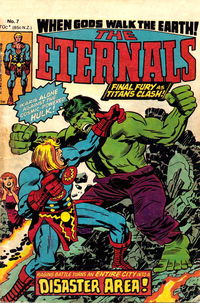 The Eternals (Yaffa/Page, 1977? series) #7 [December 1981]