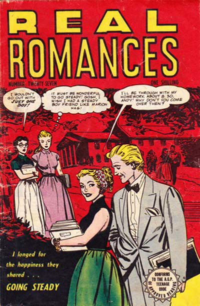 Real Romances (Transport, 1952 series) #27 ([July 1954?])