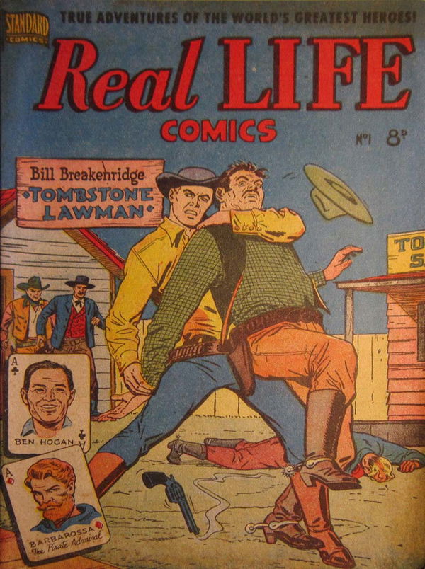 Real Life Comics (HJ Edwards, 1953? series) #1 (1953)