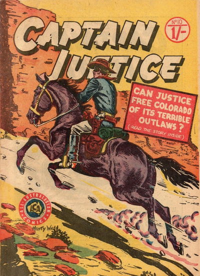 Captain Justice (Calvert, 1955 series) #10 [June 1956?]