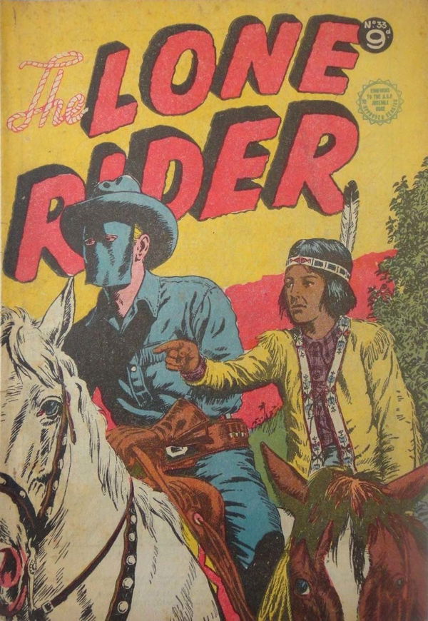 The Lone Rider (Transport, 1952 series) #33 ([July 1955?])