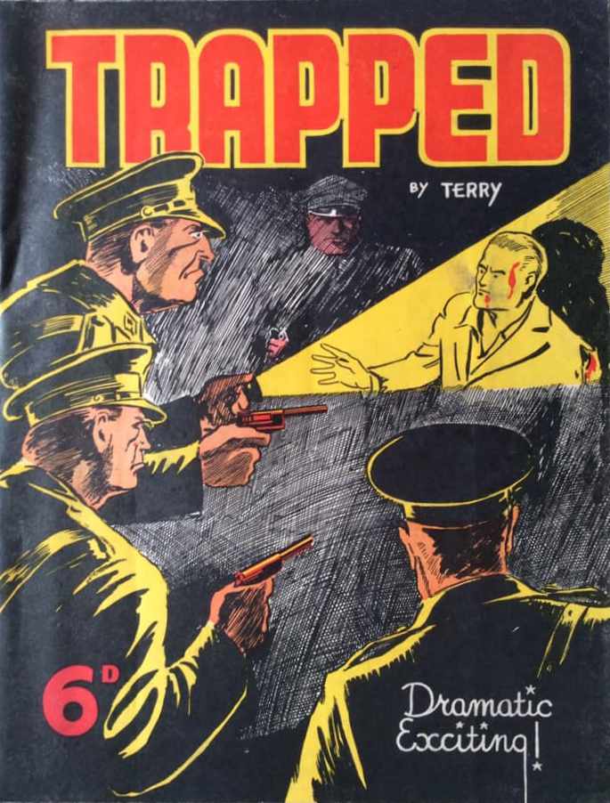 Trapped (NSW Bookstall, 1942?)  ([1942?])