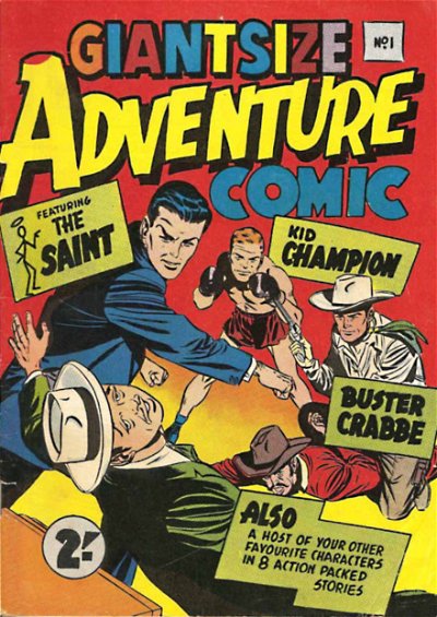 Giantsize Adventure Comic (Tricho, 1958? series) #1 (1 April 1958)