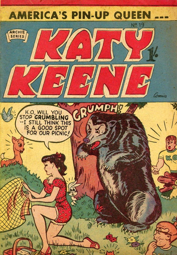 Katy Keene Comics (Archie, 1956? series) #19 ([November 1957?])