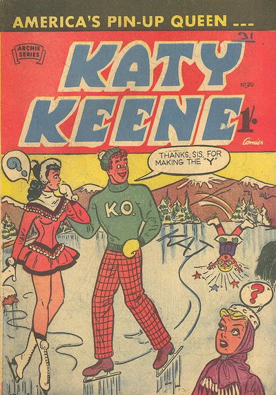 Katy Keene Comics  #20 ([December 1957?])