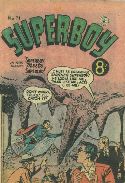 Superboy (Colour Comics, 1950 series) #71 ([December 1954?])