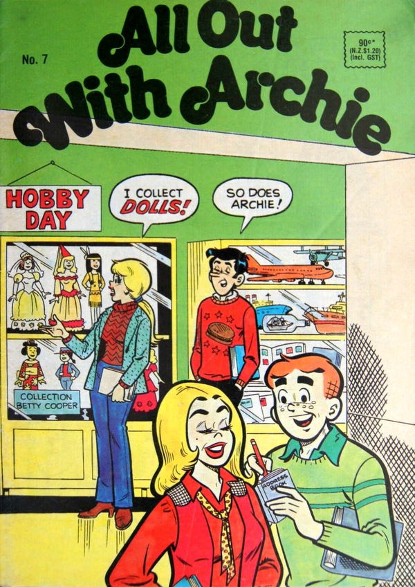 All Out With Archie (Yaffa Publishing, 1984? series) #7 (September 1987)