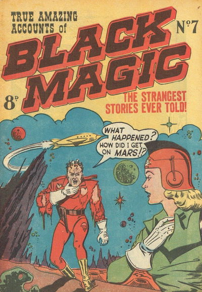 True Amazing Accounts of Black Magic (Youngs, 1952? series) #7 [1952?]