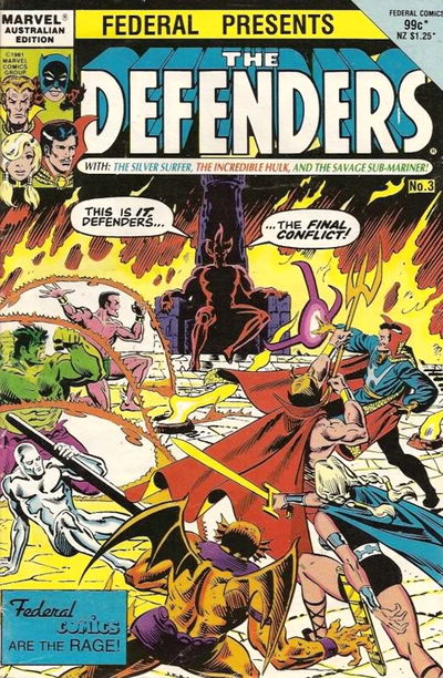 The Defenders (Federal, 1984? series) #3 [February 1985?]