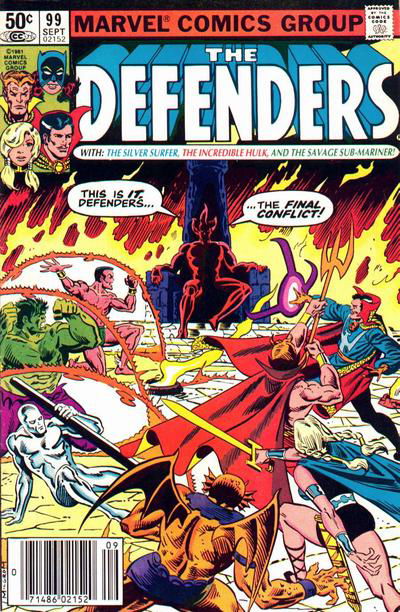 The Defenders (Marvel, 1972 series) #99 (September 1981)