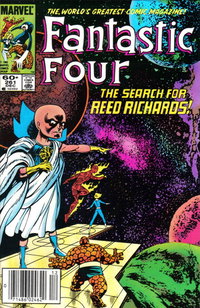 Fantastic Four (Marvel, 1961 series)  #261 (December 1983) — The Search for Reed Richards!