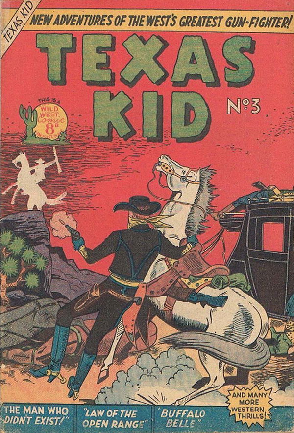 Texas Kid (AGP, 1952 series) #3 ([March 1952?])