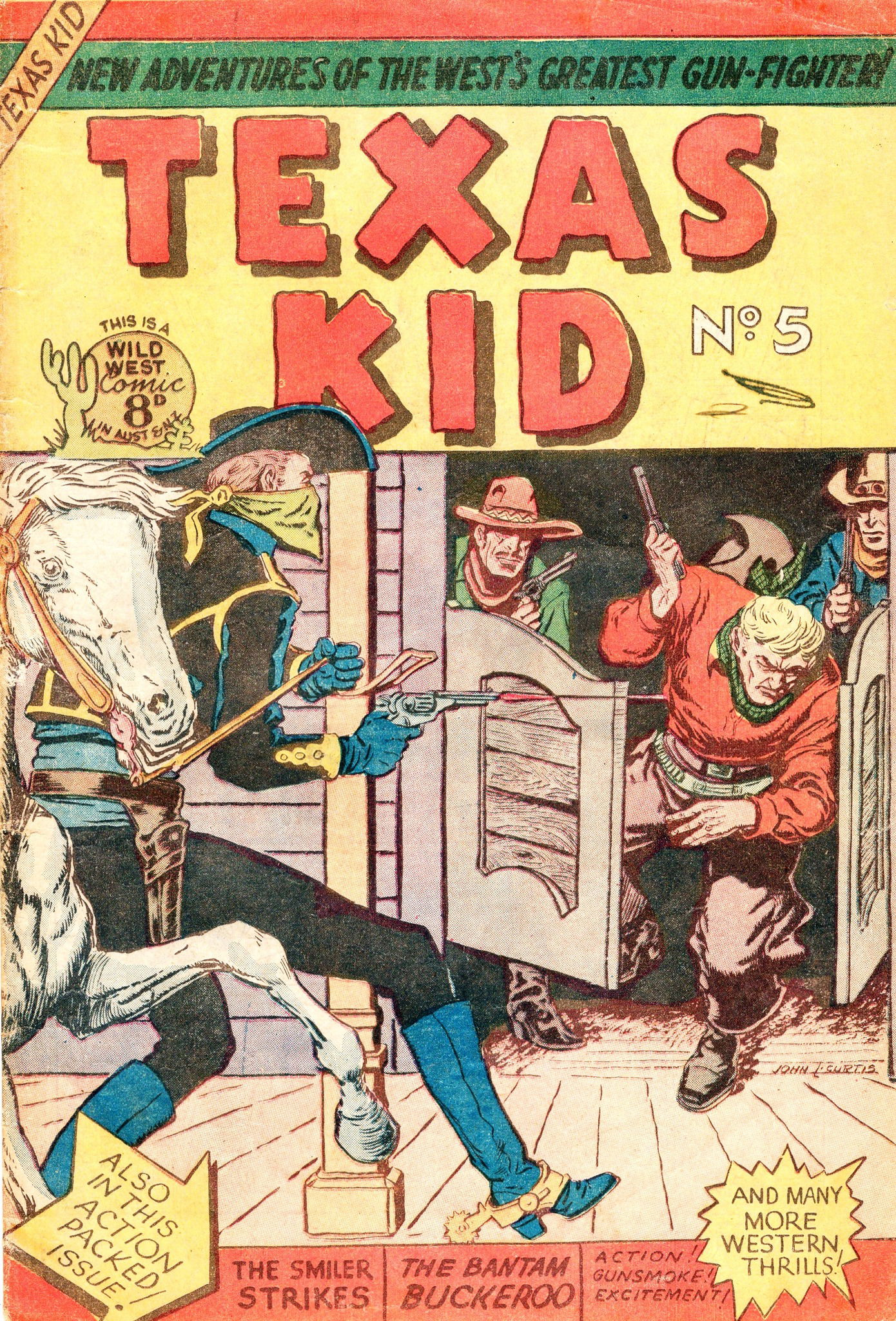 Texas Kid (AGP, 1952 series) #5 ([May 1952?])