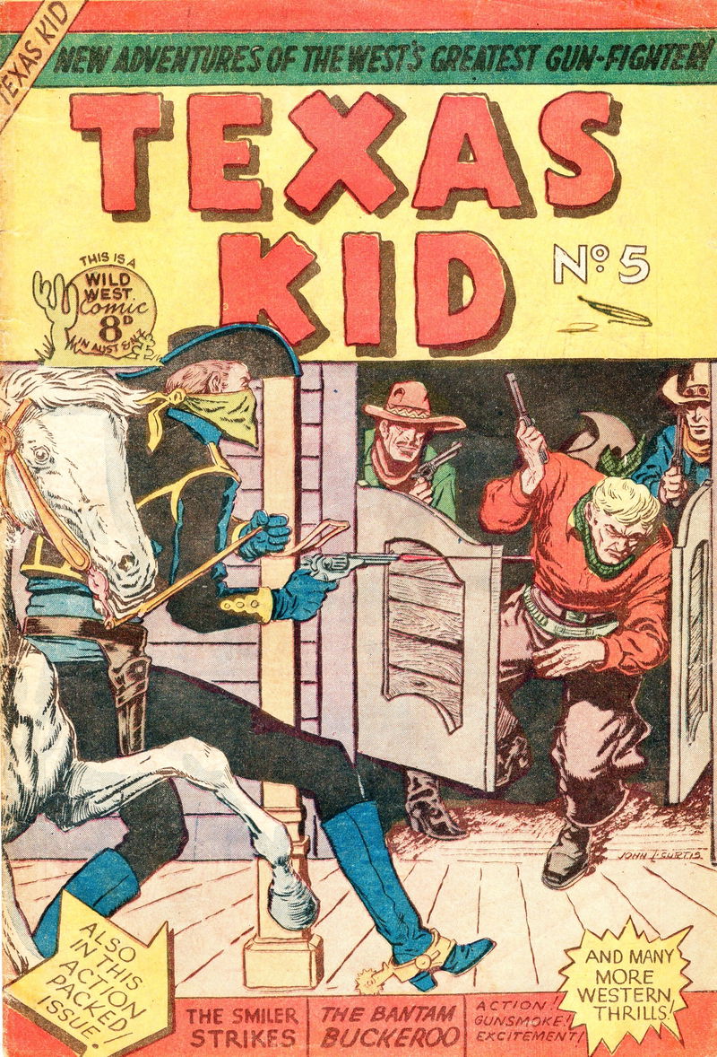 Texas Kid (AGP, 1952 series) #5 (May 1952)