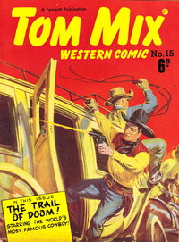 Tom Mix Western Comic  #15 ([December 1949?])
