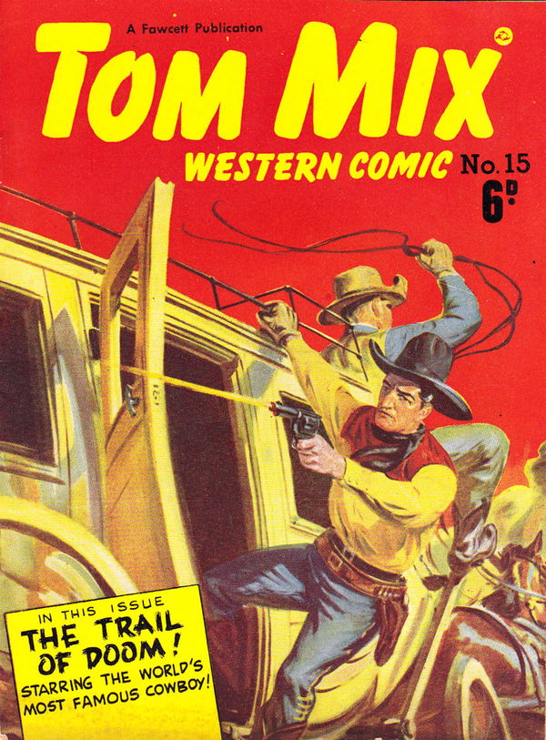 Tom Mix Western Comic (Cleland, 1949 series) #15 ([December 1949?])