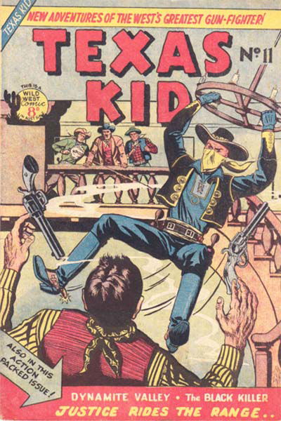 Texas Kid (Transport, 1952 series) #11 ([November 1952?])