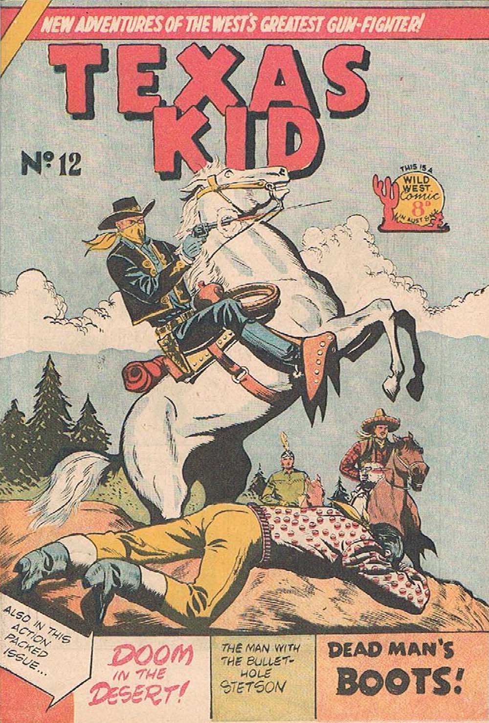 Texas Kid (Transport, 1952 series) #12 ([December 1952?])