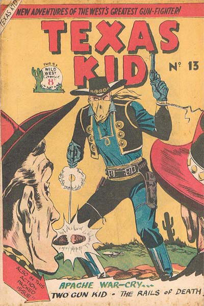 Texas Kid (Transport, 1952 series) #13 [January 1953?]