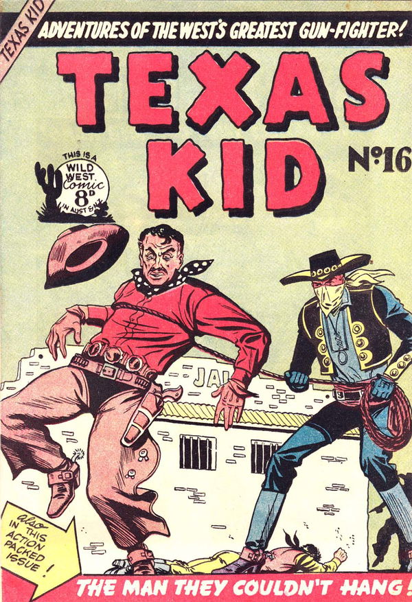 Texas Kid (Transport, 1952 series) #16 ([April 1953?])