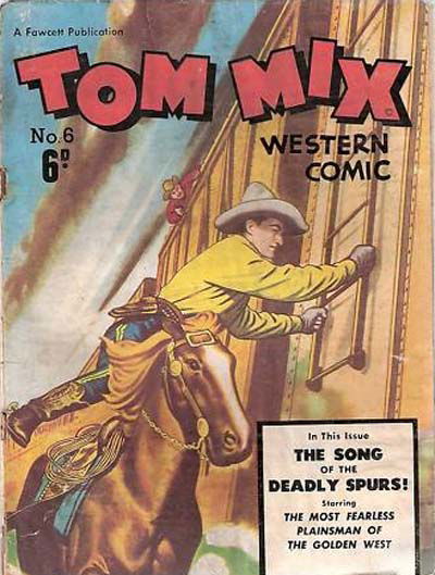 Tom Mix Western Comic (Cleland, 1949 series) #6 ([March 1949?])