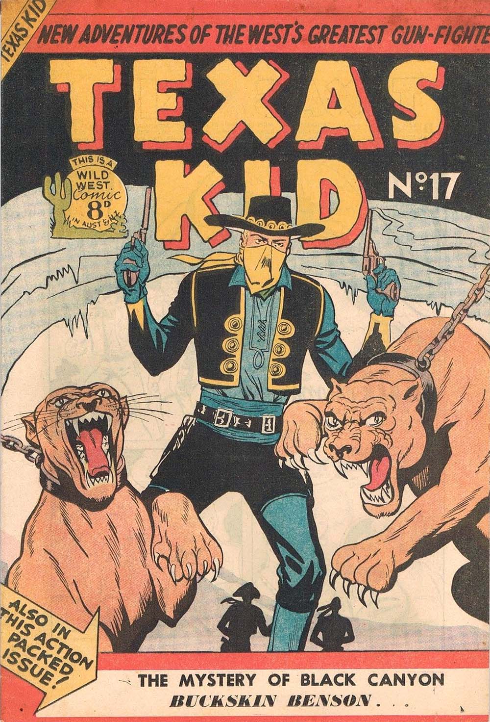 Texas Kid (Transport, 1952 series) #17 ([May 1953?])