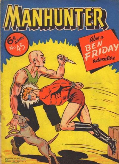 Manhunter (Pyramid, 1951 series) #45 [February 1951?]