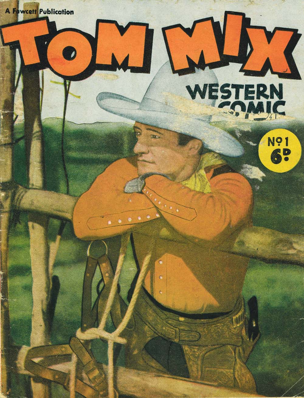 Tom Mix Western Comic (Vee, 1948 series) #1 ([October 1948?])