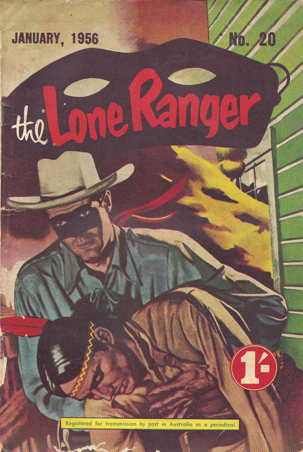 The Lone Ranger (Shakespeare Head, 1954 series) #20 (January 1956)