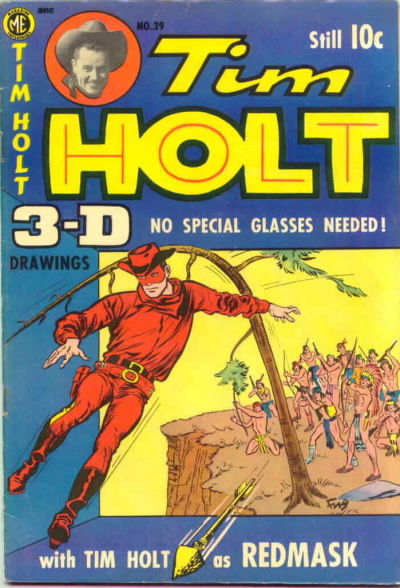 Tim Holt (Magazine Enterprises, 1948 series) #39 (January 1954)