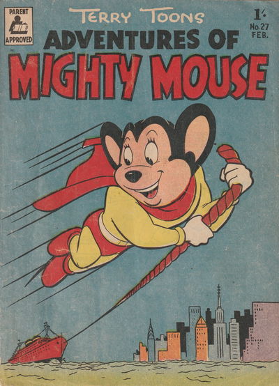 Adventures of Mighty Mouse (Rosnock, 1952 series) #27 February 1957