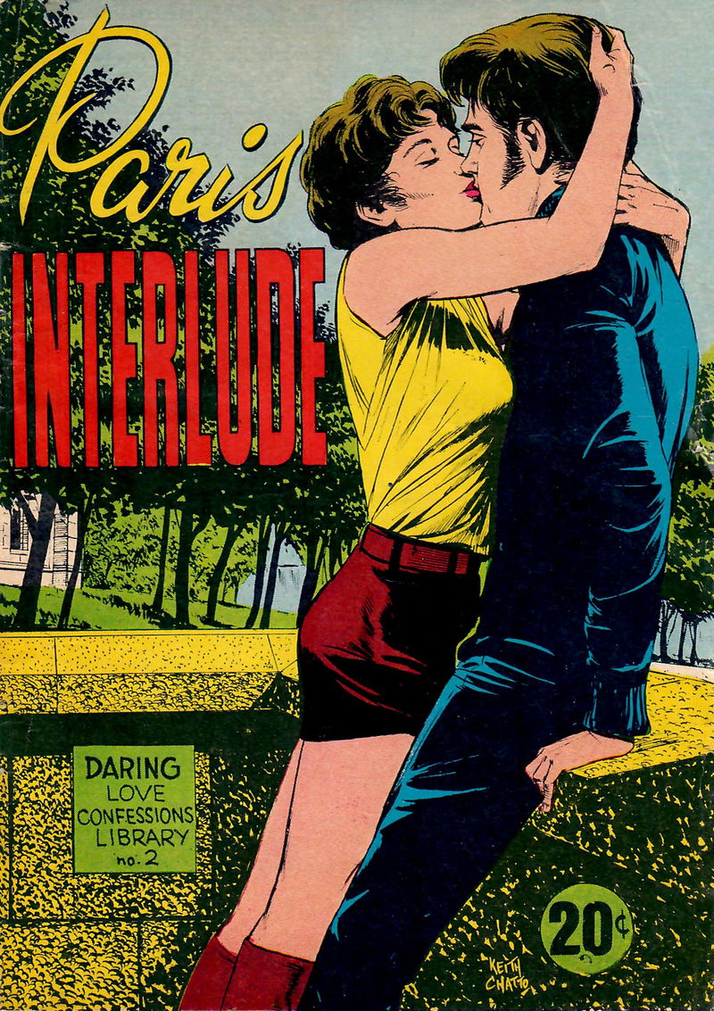Daring Love Confessions Library (Yaffa/Page, 1975? series) #2 — Paris Interlude ([1975?])