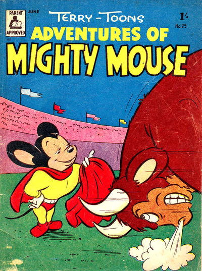 Adventures of Mighty Mouse (Rosnock, 1952 series) #29 June 1957