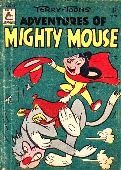 Adventures of Mighty Mouse (Rosnock, 1952 series) #30 August 1957